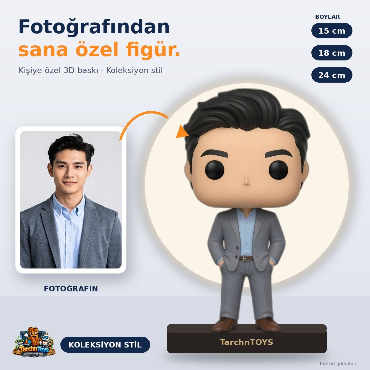 Fotoğraftan Kişiye Özel Figür – görsel 2