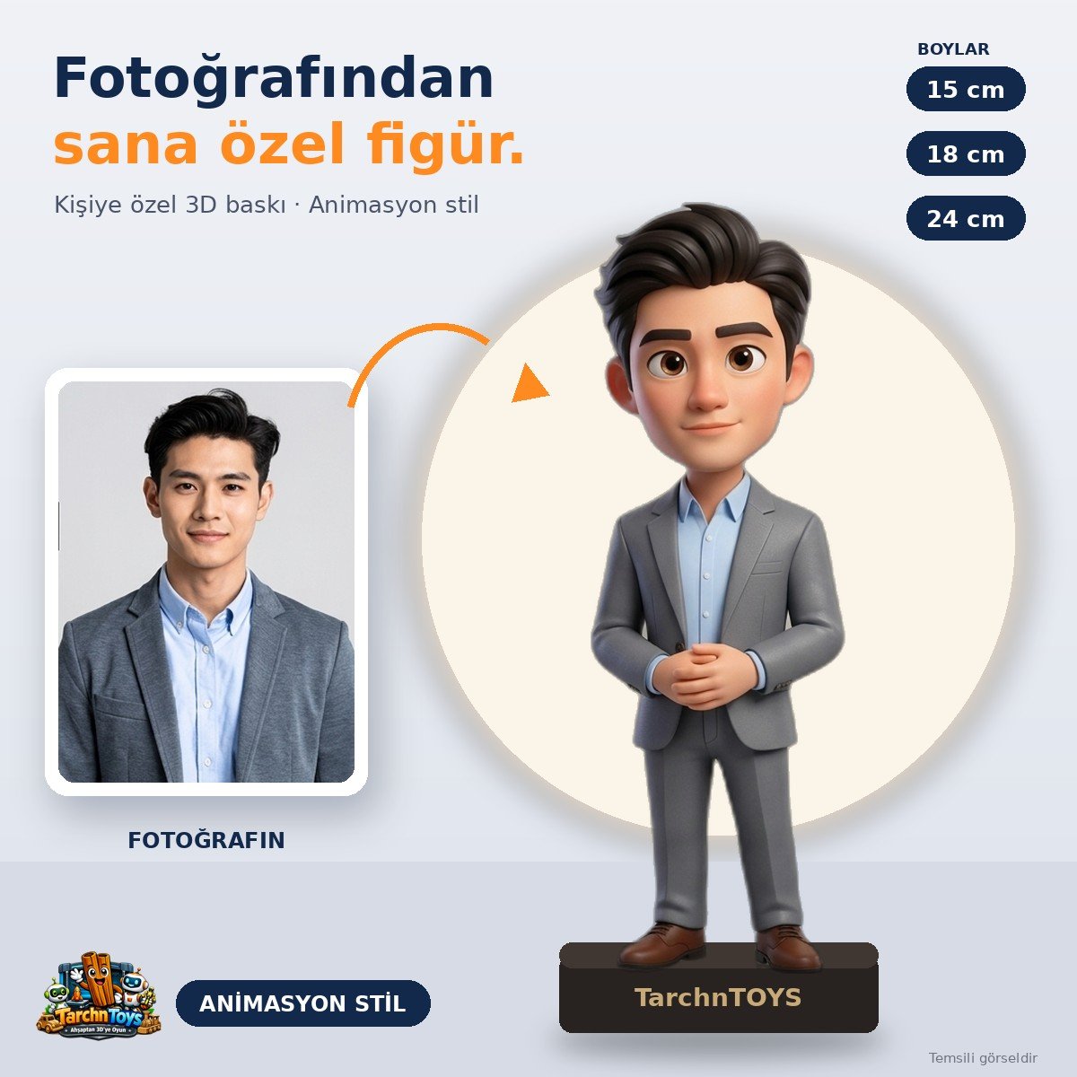 Fotoğraftan Kişiye Özel Figür – görsel 3