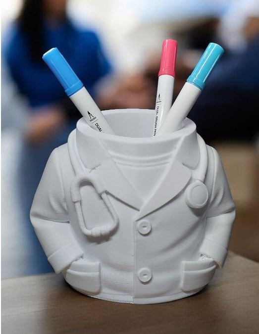 Doktor Temalı 3D Kalemlik